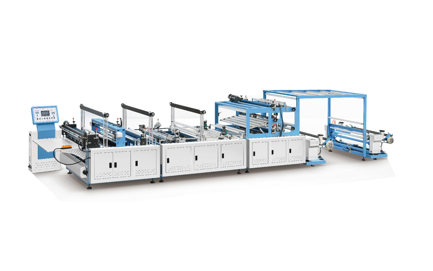 ZXL-1300雙放料無紡布制袋機(jī)(香蕉套袋、衛(wèi)浴潔具套袋、沙發(fā)套袋)